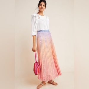 Anthropologie dawn maxi skirt